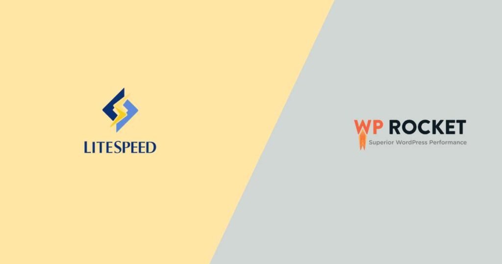 WordPress caching plugin comparison WP Rocket vs LiteSpeed Cache