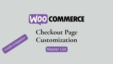 Master list of WooCommerce checkout code snippets to customize checkout page without plugins
